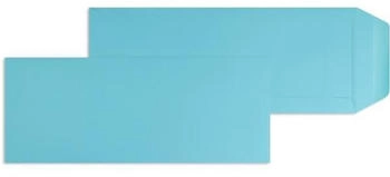 Blanke Briefhüllen GmbH Versandtaschen 125x312mm 120g/qm gummiert 100 Stück karibik (2503502)