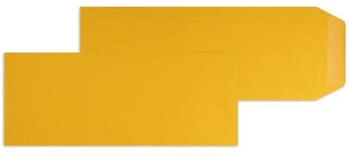 Blanke Briefhüllen GmbH Versandtaschen 125x312mm 120g/qm gummiert 100 Stück zartorange (2503507)