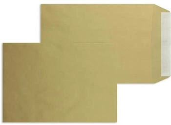 Blanke Briefhüllen GmbH Versandtaschen 176x250mm (DIN B5) 90g/qm HK 500 Stück braun (250432)