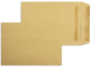 Blanke Briefhüllen GmbH Versandtaschen 178x254mm 115g/qm selbstklebend 250 Stück braun (2504628)