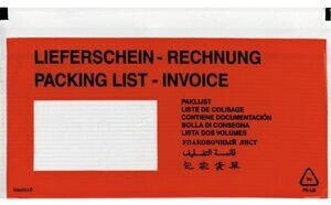 Herlitz Lieferscheintaschen 11292141 DIN lang 135 x 235 mm 1000 Stück