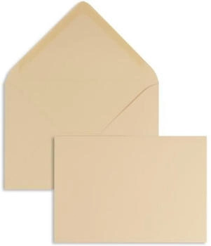 Blanke Briefhüllen GmbH Briefumschläge 120x180mm 120g/qm gummiert 100 Stück koralle (2502373)