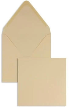 Blanke Briefhüllen GmbH Briefumschläge 160x160mm 120g/qm gummiert 100 Stück koralle (2503838)