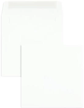 Blanke Briefhüllen GmbH Briefumschläge 190x190mm 100g/qm haftklebend 100 Stück weiß (2504602)