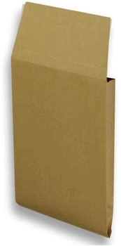 Blanke Briefhüllen GmbH Faltentaschen 176x250x20mm B5 120g/qm haftklebend 250 St. braun (2501884)