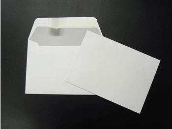 Blanke Briefhüllen GmbH Briefumschläge 125x176mm (DIN B6) 100g/qm haftklebend 500 Stück weiß (2506764)