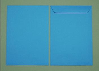 Blanke Briefhüllen GmbH Versandtaschen 220x312mm 120g/qm gummiert 100 Stück azurblau (2503708)