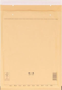 Verpacking 100 Luftpolstertaschen 290x370mm H8 Braun selbstklebend (LPT-H8-BR-100)