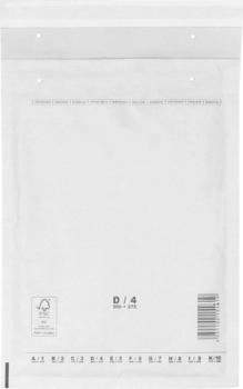 Verpacking 200 Luftpolstertaschen 200x275mm D4 Weiß selbstklebend (LPT-D4-W-200)