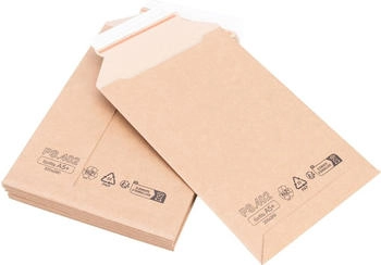 Verpacking 800 Wellpappversandtaschen 200x280mm für A5+ Pappe selbstklebend (1424-VE800)