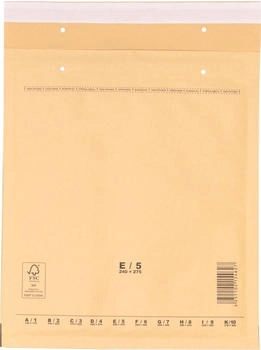 Verpacking 200 Luftpolstertaschen 240x275mm E5 Braun selbstklebend (LPT-E5-BR-200)