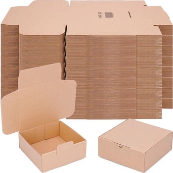 Verpacking 500 Versandkartons 150x150x60mm (21714-009)