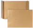 Bong Faltentasche B4 Klotzboden haftklebend Kraftpapier 150g braun (00480332)