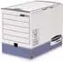 Bankers Box by Fellowes BANKERS BOX SYSTEM Archivschachtel Blau 200mm, 10er-Pack (1131102)