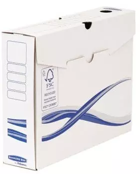 Bankers Box by Fellowes Archivschachtel Basic A4+ 80mm, 25er-Pack (4460102)