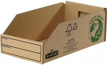 Fellowes Bankers Box Earth Kleinteilebox 147x102x280mm, braun (07354EU)
