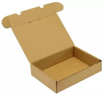 Trans-Pak Klappschachtel 1-wellig 235x175x55mm C5 Qualität 1.4B braun (5212113)