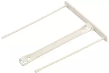 Fellowes ProClip Abheftb&uuml;gel 100mm wei&szlig; Kunststoff, 100 St./Pack. (0089701)