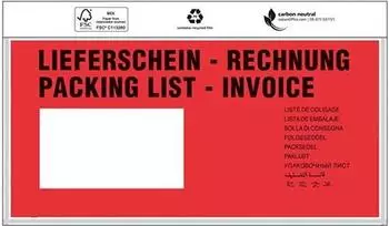 Trans-Pak Dokumententaschen DIN-lang 240x110mm (6430158)