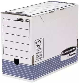 Bankers Box by Fellowes Bankers Box System Archivbox A4 150mm, 10er-Pack (1131002)