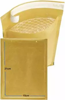 Bankers Box by Fellowes Luftpolsterumschläge 150x210mm, Selbstklebeverschluss, 100er-Pack (7375302)