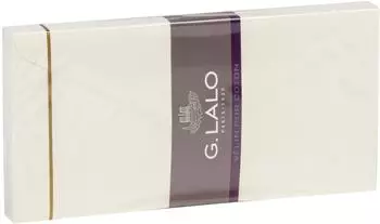 G.Lalo V&eacute;lin de France Briefumschl&auml;ge DL gummiert Creme, 20 St&uuml;ck (21800L)
