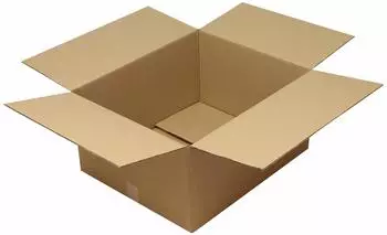 Trans-Pak Wellpapp-Faltkarton 2-wellig 600x500x300mm Qual. 2.30BC braun (5012111)