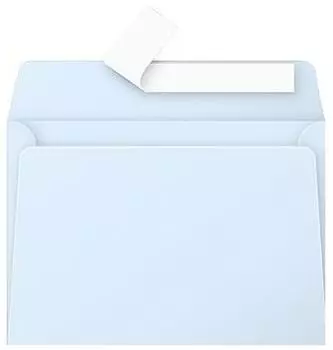 Clairefontaine Pollen Briefumschlag C6 120g blau, 200 Stück (55466C)