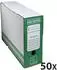 Exacompta Archivschachtel Wellpappe A4 grün, 100mm (261003H)