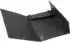 Exacompta Sammelbox mit Gummizug DIN A4 40mm schwarz, 10er Pack (14016H)