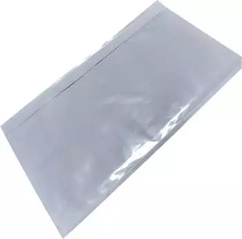 LMG Lieferscheintaschen Kunststoff DIN lang, 235x130mm, selbstklebend (DLPEN-1000)