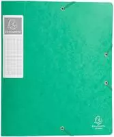 Exacompta E, 10 St&uuml;ckxacompta Archivboxen aus Colorspan-Karton, 600 g/m&sup2;, DIN A4,