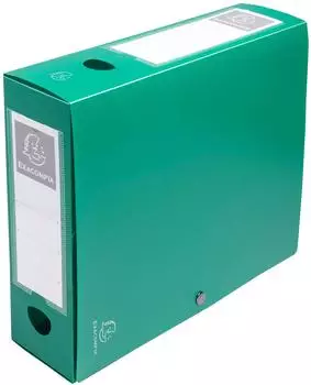 Exacompta Sammelbox OPAK A4 80mm grün, 10er-Pack (59833E)