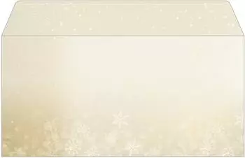 sigel Weihnachts-Motiv-Umschlag "Golden Christmas Night" DIN lang, 90g (DU633)