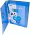 Exacompta KreaCover Sammelbox A4, transluzentes Polypropylen, blau, 40mm, 5er-Pack (59982E)