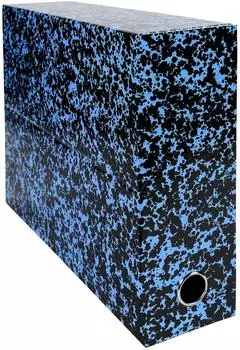 Exacompta Annonay Transferbox A4 90mm blau, 5er-Pack (89722E)