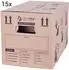 GreatVita Umzugskarton XXL 2-wellig, bis 40kg, 600x330x350mm, 15er-Pack (12205)