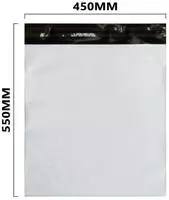 LMG Signaltechnologie Folienversandtaschen Super elastisch ohne Fenster wei&szlig; 1.000