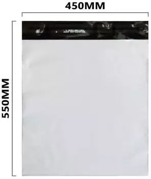 LMG Folienversandtaschen 450x550mm, Selbstklebeverschluss, 100 St. (450X550)
