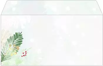 sigel Motivumschlag "Christmas Forest Watercolor" DIN Lang, 90g (DU481)