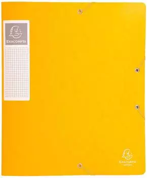 Exacompta Cartobox Archivbox A4 60mm gelb, 10er-Pack (16006H)