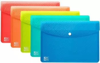 Oxford Urban Brieftasche A6, PP transluzent, farbig sortiert (400147028)