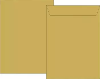 Brunnen Versandtaschen C5 162x229mm gummiert braun, 10 St&uuml;ck (1053452)