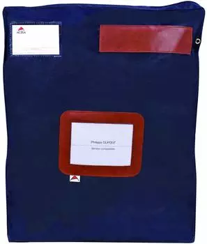 Alba Banktasche 'POCSOUGM' mit Dehnfalte, Nylon, blau (POCSOUGM)