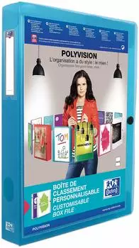 Oxford Polyvision Dokumentenbox A4, PP, 40mm, sortiert (994034 SP)