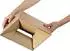 ColomPac Eurobox Versandkarton 300x200x200mm, 1-wellige Wellpappe, braun (CP154.302020)