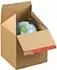ColomPac Eurobox Versandkarton 300x200x200mm, 1-wellige Wellpappe, braun (CP154.302020)