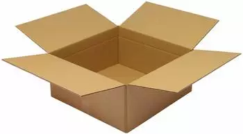 Trans-Pak Faltkarton 2-wellig 550x550x250mm Qualität 2.30BC braun (5012117)