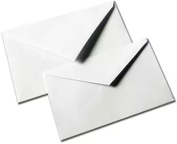 Blasetti Campidoglio Briefumschläge weiß, ohne Fenster, 75x112mm, 80g/m², 500er-Pack