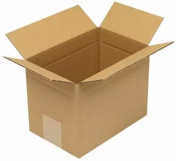 Trans-Pak Wellpapp-Faltkarton 1-wellig 200x130x150mm Qualität 1.10B braun (5011002)